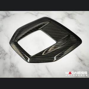 Alfa Romeo Giulia Shift Gate Panel - Carbon Fiber - Pre '20 - Feroce Carbon